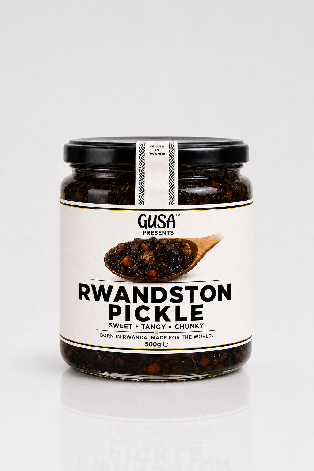 GUSA Rwandston Pickle, crafted in Rwanda